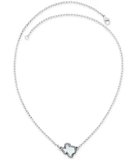 James Avery Sterling Silver Texas Doublet Necklace