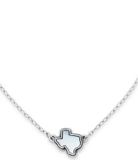 James Avery Sterling Silver Texas Doublet Necklace