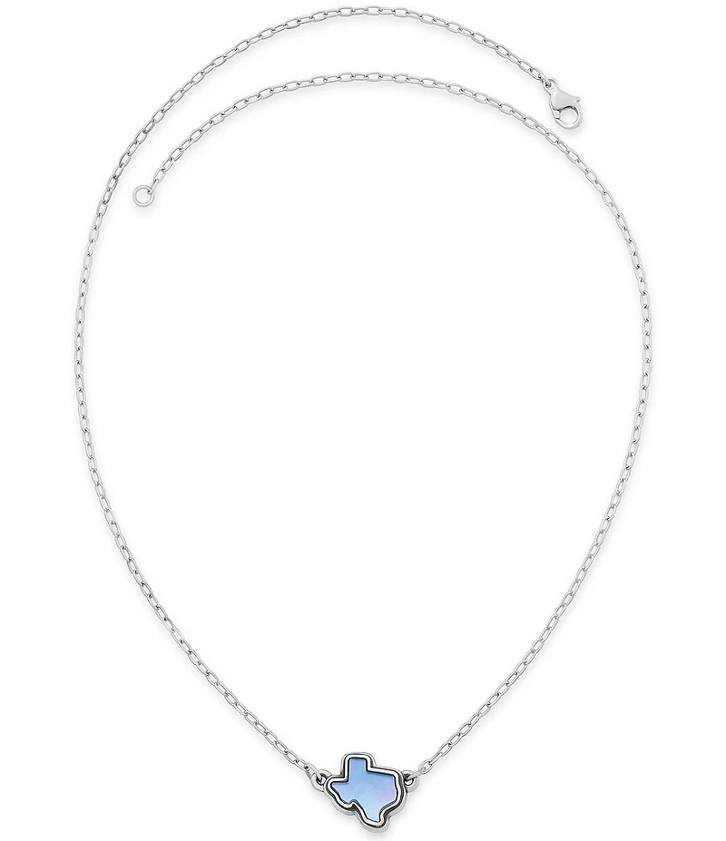 James Avery Sterling Silver Texas Doublet Necklace
