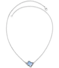 James Avery Sterling Silver Texas Doublet Necklace