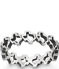 James Avery Texas Novelty Stacker Band Ring
