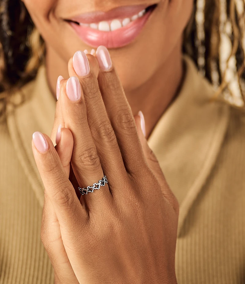 James Avery Texas Novelty Stacker Band Ring