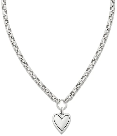 James Avery Timeless Heart Pendant Necklace
