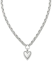 James Avery Timeless Heart Pendant Necklace