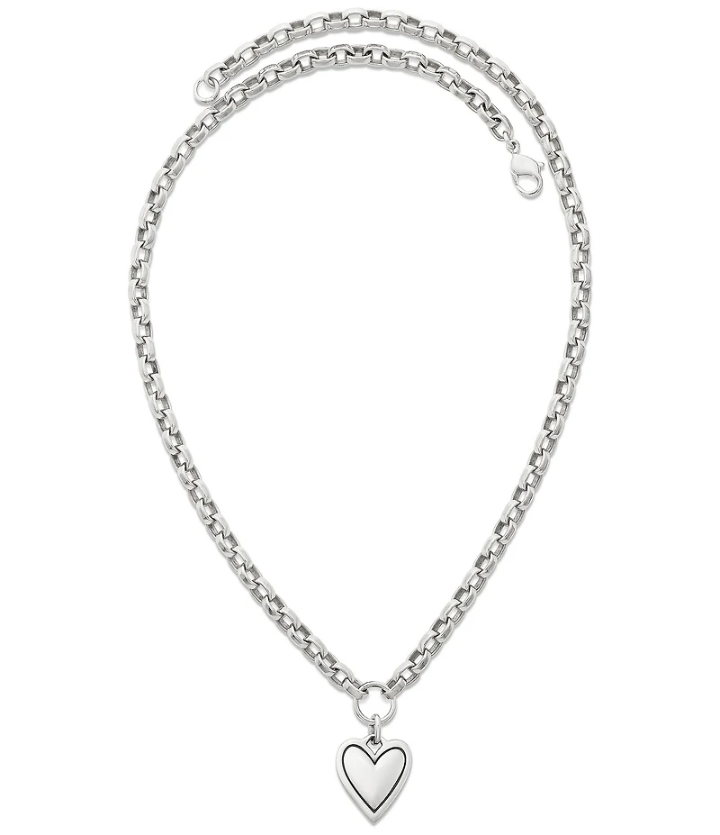 James Avery Timeless Heart Pendant Necklace