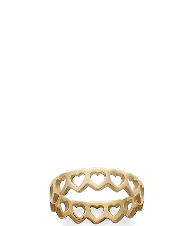 James Avery 14K Tiny Hearts Band