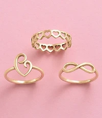 James Avery 14K Tiny Hearts Band