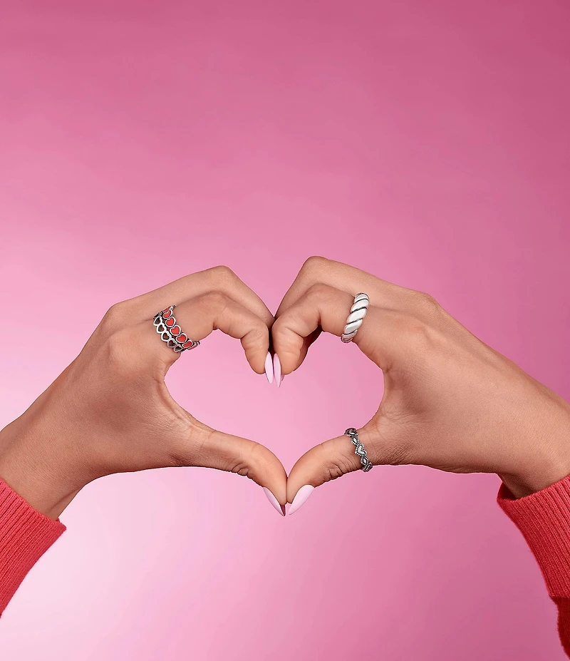 James Avery Tiny Hearts Band Ring