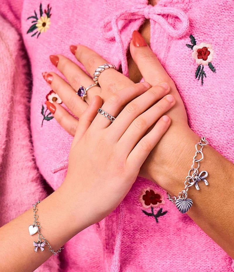 James Avery Tiny Hearts Band Ring