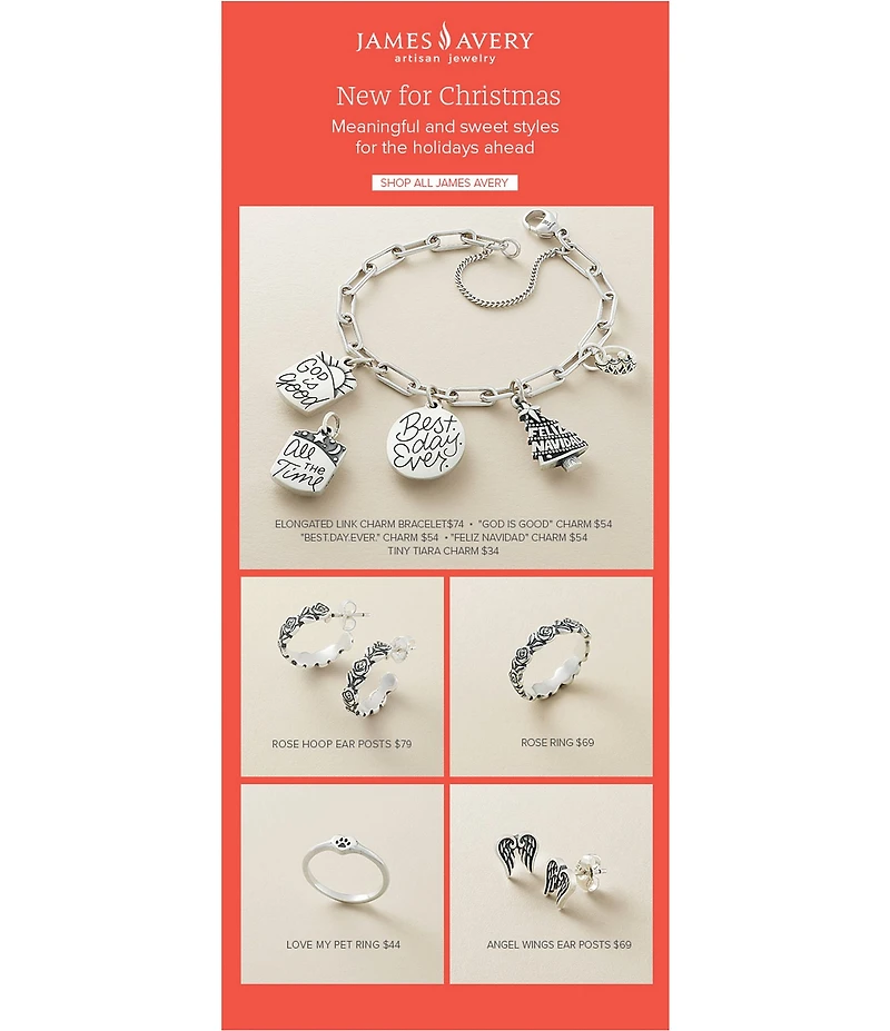 James Avery Tiny Tiara Charm