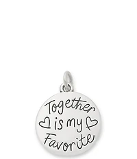 James Avery Together Is My Favorite Place To Be Charm