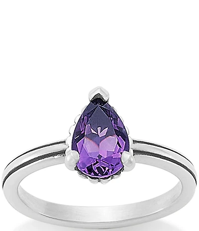 James Avery Treasured Gemstone Band Ring