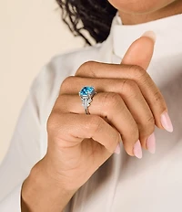 James Avery Trellis Gemstone Ring