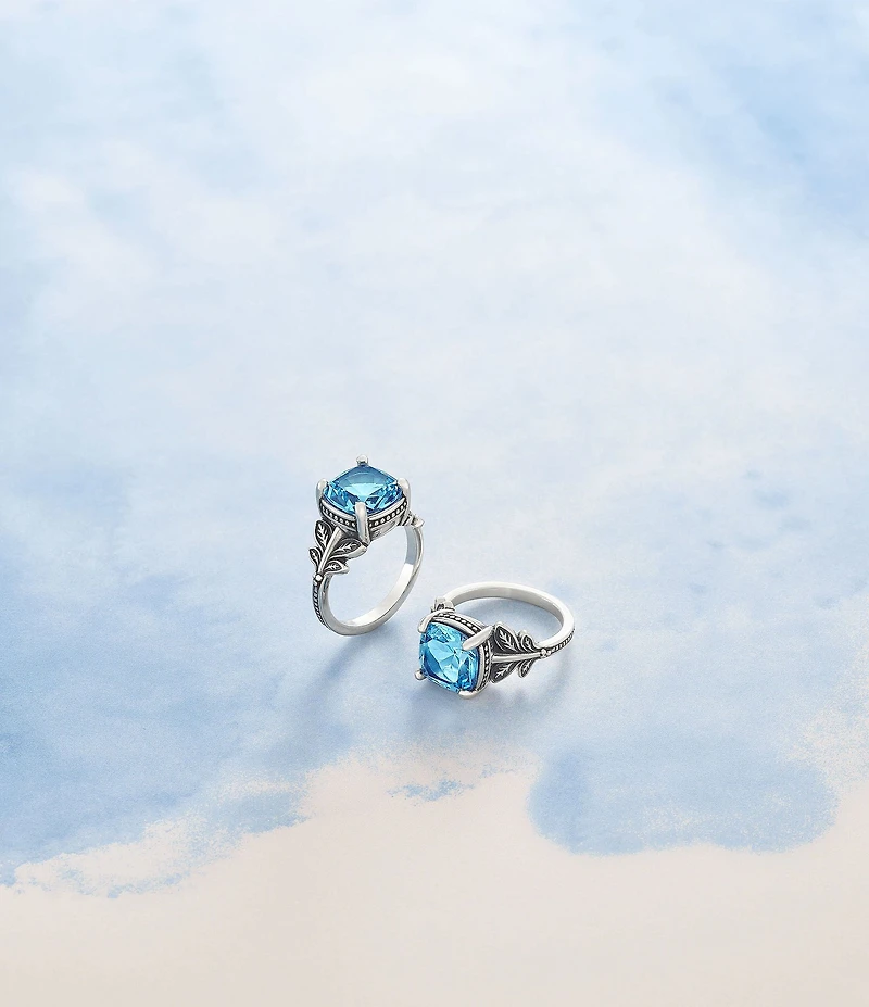 James Avery Trellis Gemstone Ring