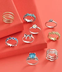 James Avery Trellis Gemstone Ring
