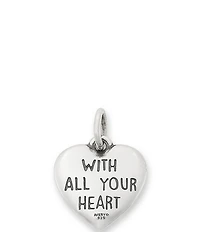 James Avery Trust In The Lord Heart Charm