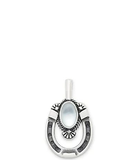 James Avery Turquoise Western Horseshoe Charm