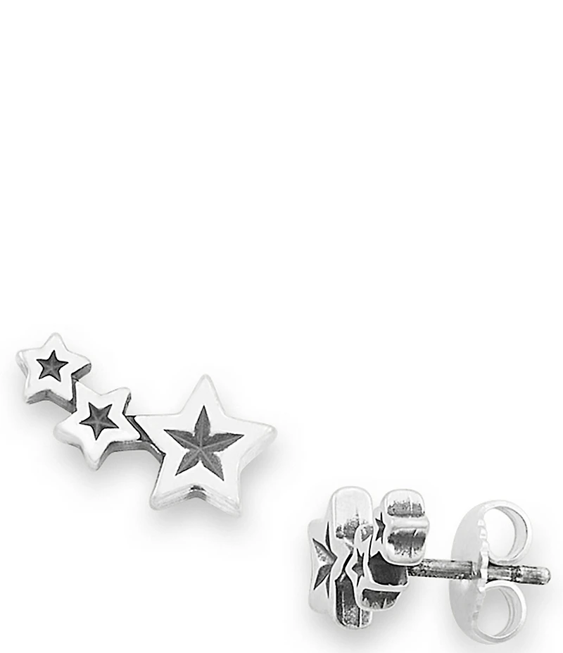 James Avery Twinkling Stars Climber Earrings