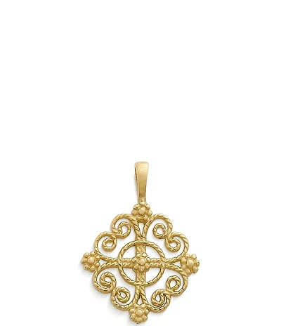 James Avery Twisted Wire Lacy Cross Charm