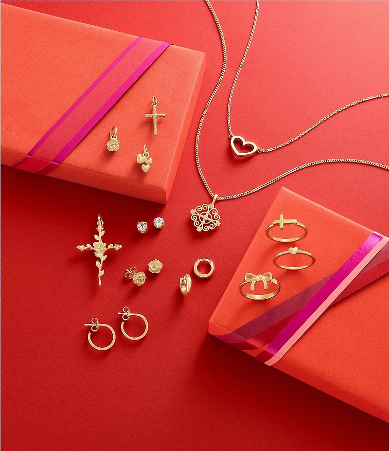 James Avery Twisted Wire Lacy Cross Charm