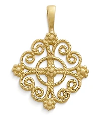 James Avery Twisted Wire Lacy Cross Charm