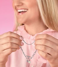 James Avery Two Hearts Together Charm Chain Bracelet