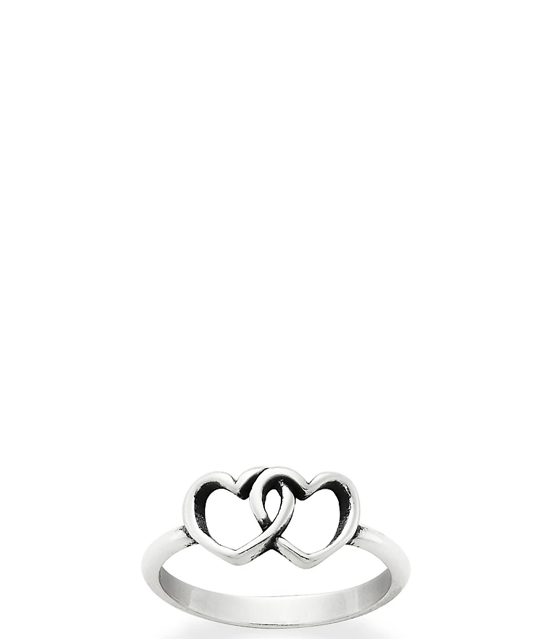 James Avery Two Hearts Together Ring