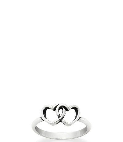 James Avery Two Hearts Together Ring