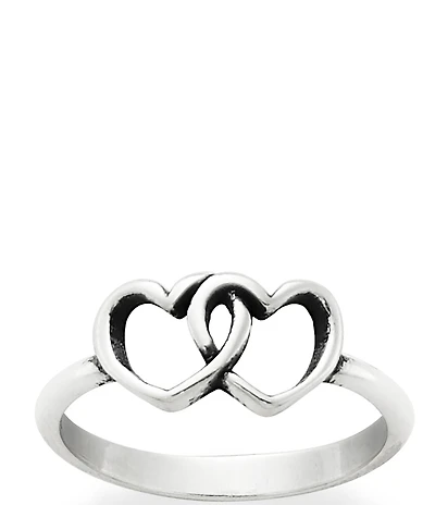 James Avery Two Hearts Together Ring