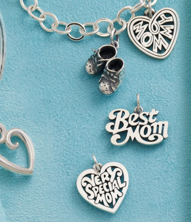 James Avery Very Special Mom Heart Charm