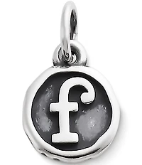 James Avery Vintage Type Initial Charm