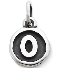 James Avery Vintage Type Initial Charm