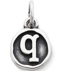 James Avery Vintage Type Initial Charm