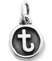 James Avery Vintage Type Initial Charm