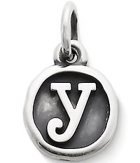 James Avery Vintage Type Initial Charm