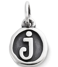 James Avery Vintage Type Initial Charm