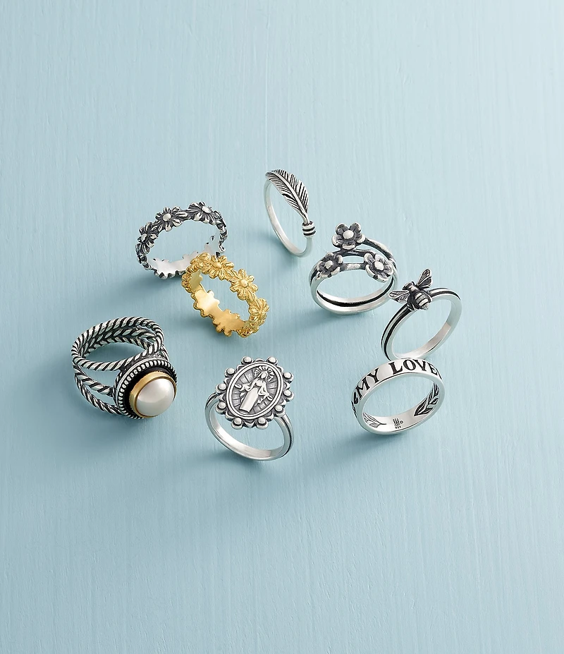 James Avery Virgin Mary Ring