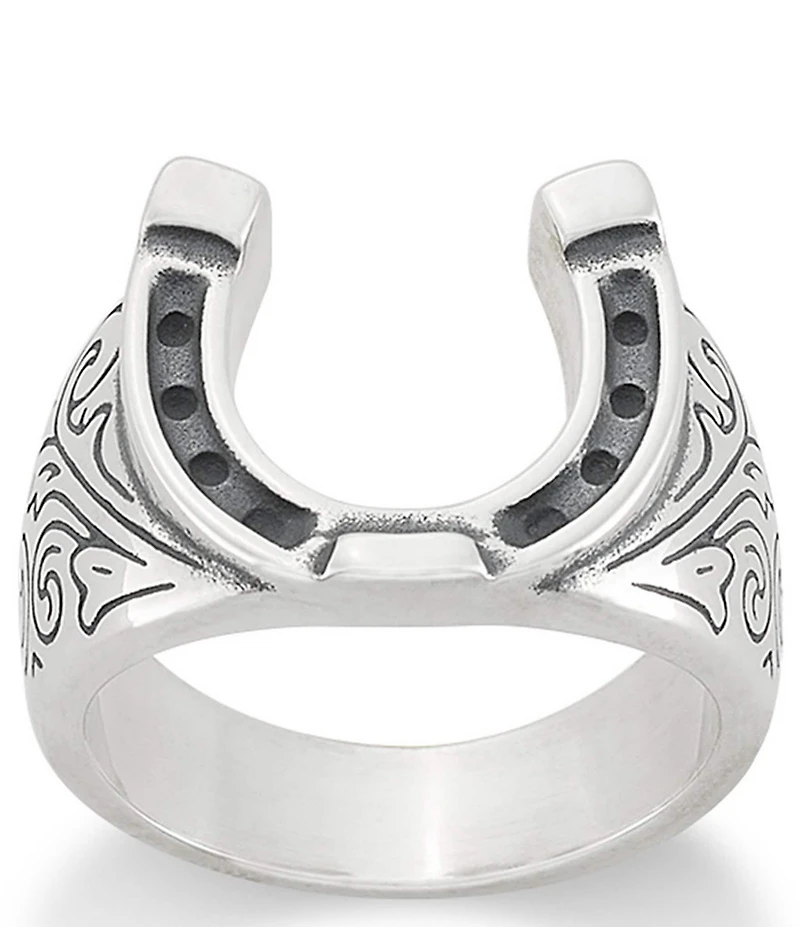 James Avery Western Horseshoe Ring