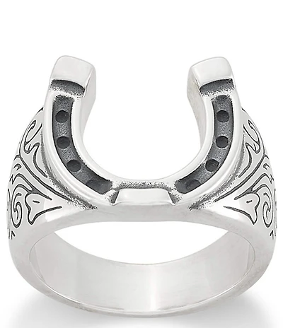 James Avery Western Horseshoe Ring