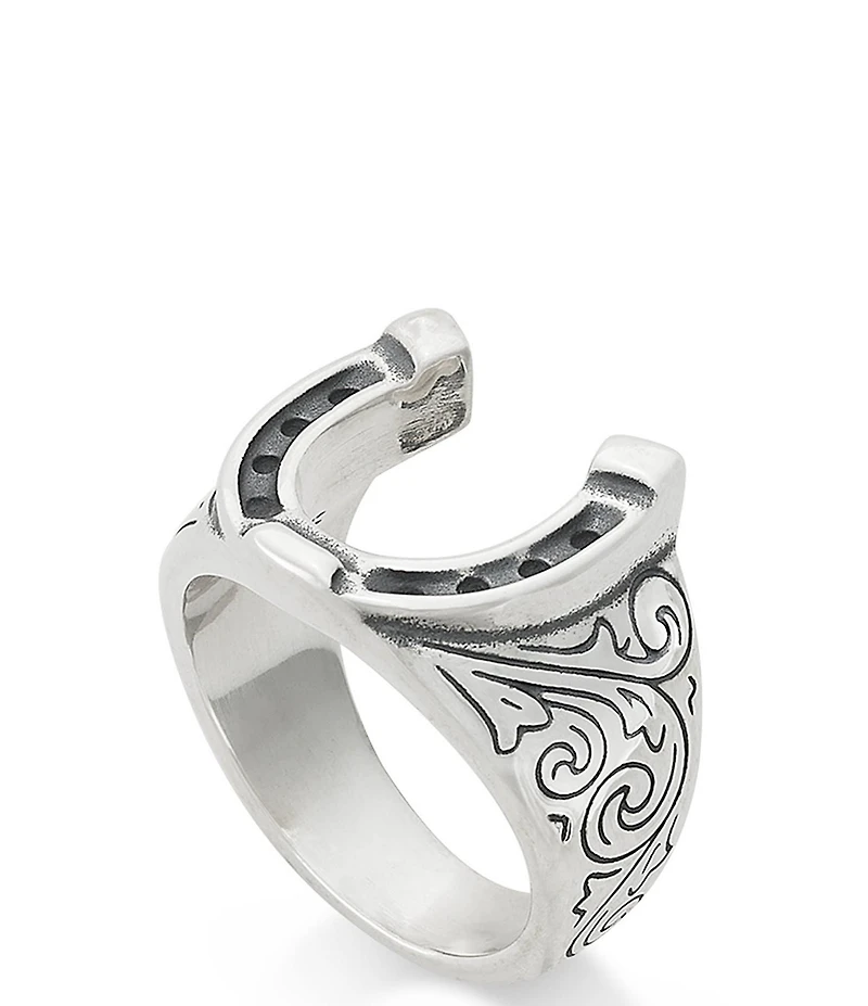 James Avery Western Horseshoe Ring