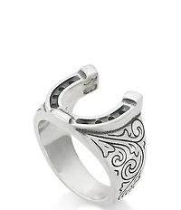 James Avery Western Horseshoe Ring