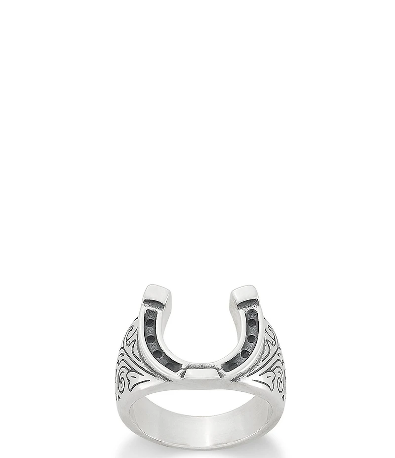 James Avery Western Horseshoe Ring