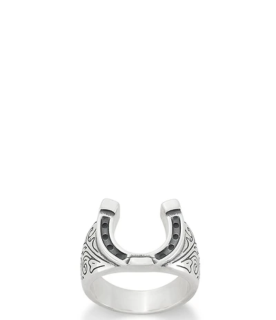James Avery Western Horseshoe Ring