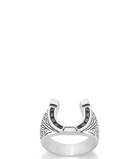 James Avery Western Horseshoe Ring