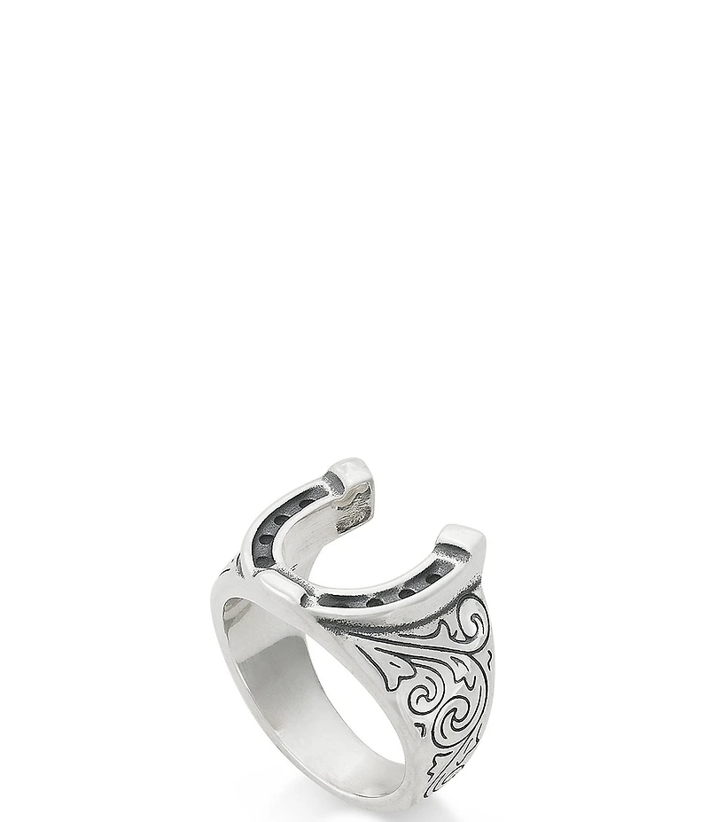 James Avery Western Horseshoe Ring