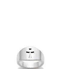 James Avery Wide Sterling Silver Crosslet Ring
