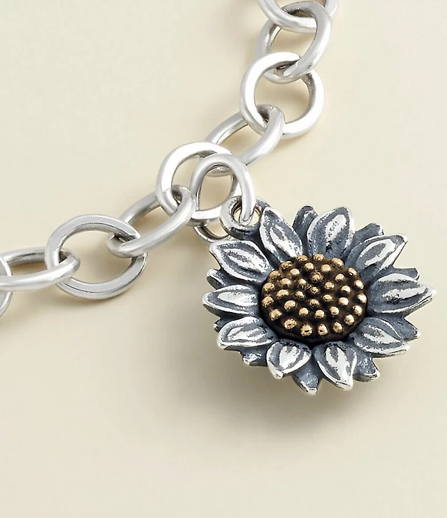 James Avery Wild Sunflower Charm Liberty Center