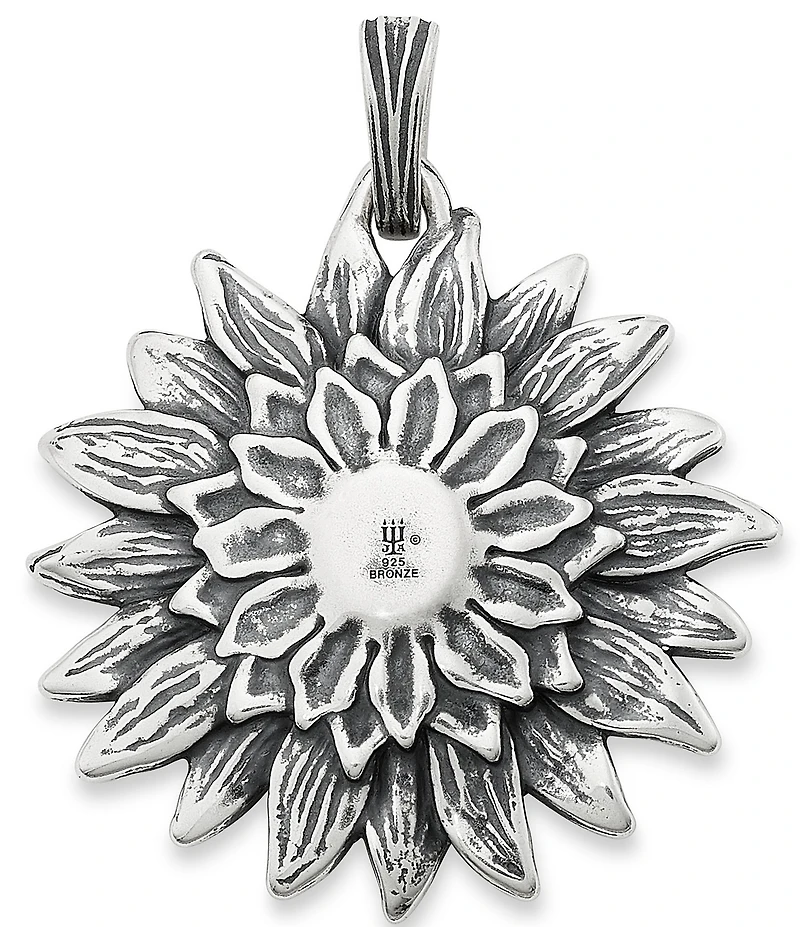 James Avery Wild Sunflower 1.5#double; Charm