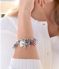James Avery Wild Sunflower 1.5#double; Charm