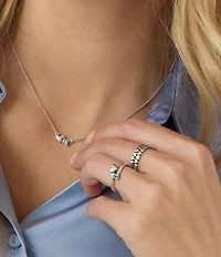 James Avery Wrapped in Love Gemstone Band Ring
